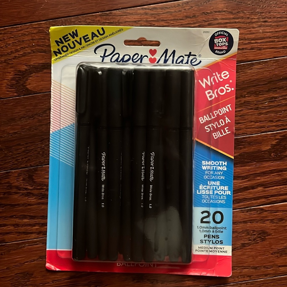 papermate 20 1.0 mm ballpoint pens